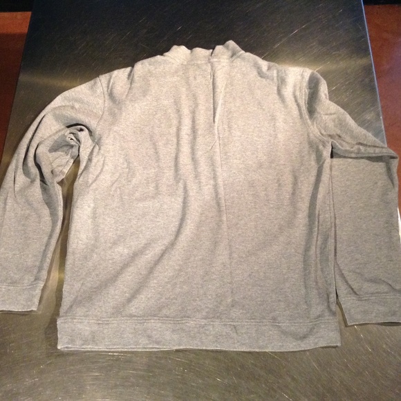 Linksoul Men's 2XL Quarter Zip Pullover Gray Cotton Blend EUC - Picture 7 of 7